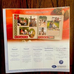 Creative Memories Original 12x12  Natural Old Style Refill Pages (15) NEW
